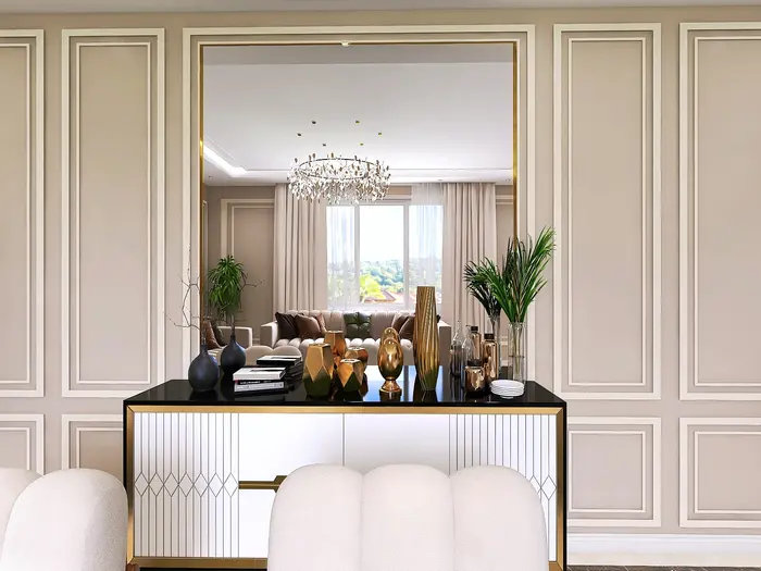 أفكار لديكورات حوائط  - Sideboards