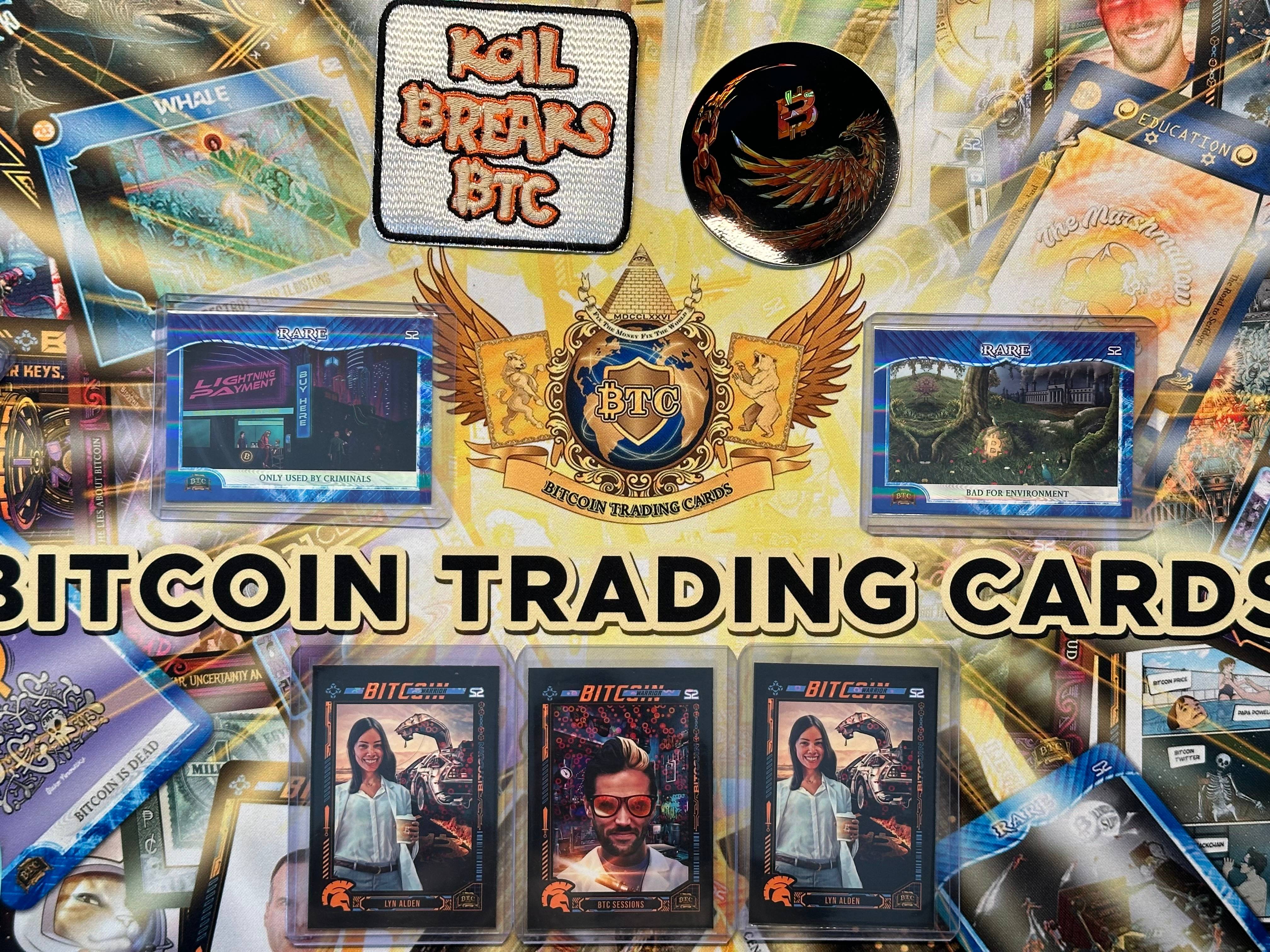 5 Card BTC Lot: 3 Warriors + 2 S2 Blues | SatStash