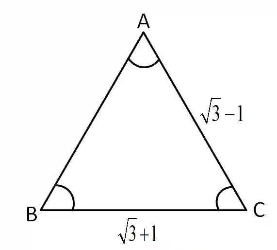 JEE Main 2019 (Online) 10th January Evening Slot Mathematics - Properties of Triangle Question 27 English Explanation
