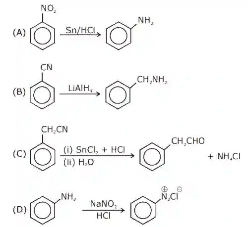 JEE Main 2020 (Online) 3rd September Morning Slot Chemistry - Compounds Containing Nitrogen Question 162 English Explanation