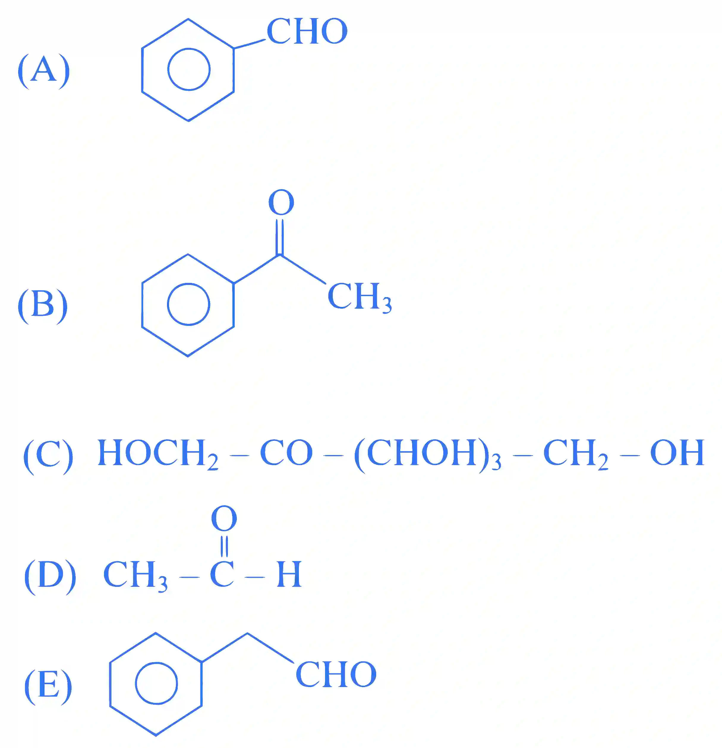 JEE Main 2025 (Online) 22nd January Morning Shift Chemistry - Aldehydes, Ketones and Carboxylic Acids Question 12 English