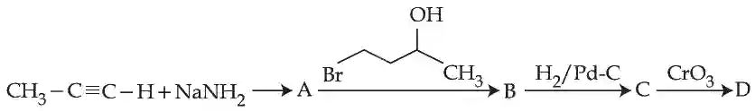 JEE Main 2021 (Online) 27th August Morning Shift Chemistry - Alcohols, Phenols and Ethers Question 89 English