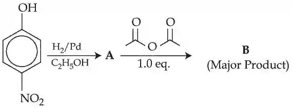JEE Main 2021 (Online) 27th August Evening Shift Chemistry - Compounds Containing Nitrogen Question 110 English