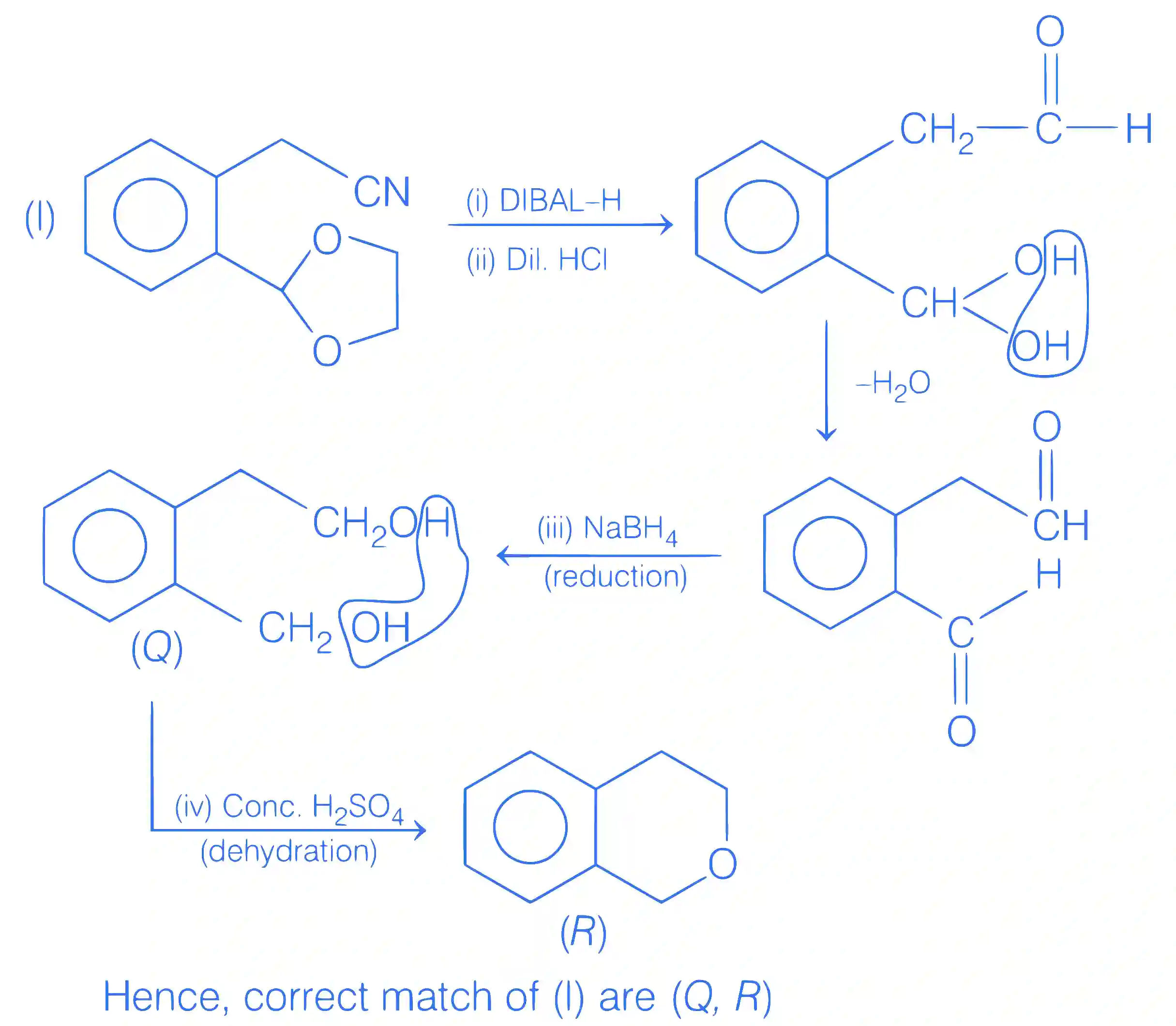 JEE Advanced 2019 Paper 2 Offline Chemistry - Aldehydes, Ketones and Carboxylic Acids Question 54 English Explanation 1