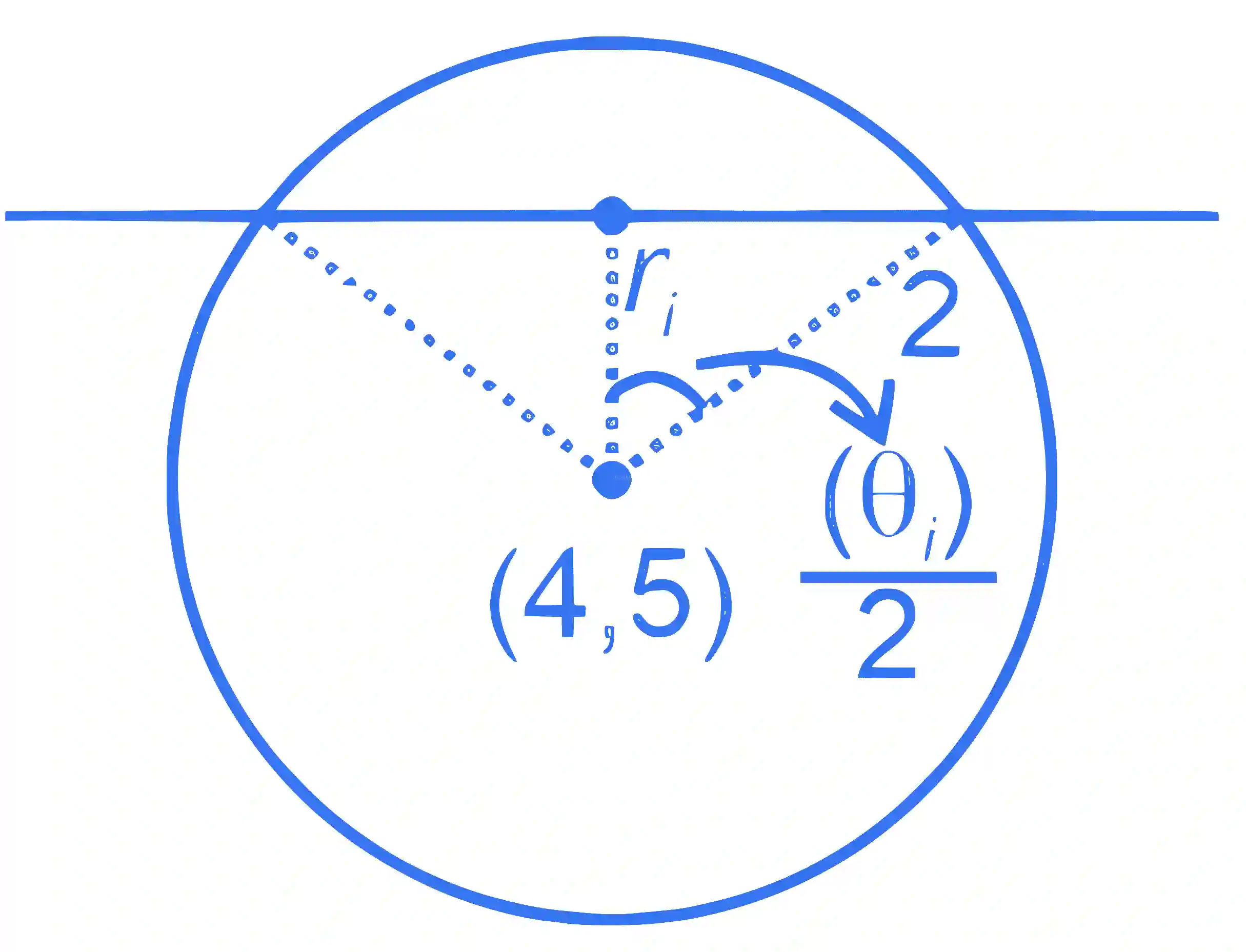 JEE Main 2023 (Online) 24th January Evening Shift Mathematics - Circle Question 37 English Explanation