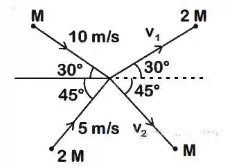 JEE Main 2019 (Online) 10th April Morning Slot Physics - Center of Mass and Collision Question 84 English