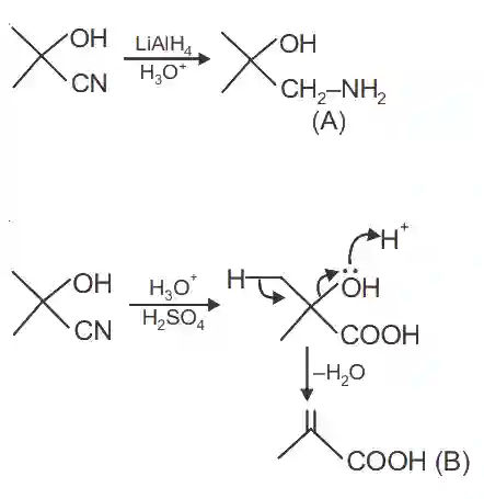 JEE Main 2021 (Online) 31st August Morning Shift Chemistry - Compounds Containing Nitrogen Question 108 English Explanation
