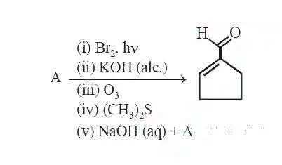 JEE Main 2020 (Online) 9th January Evening Slot Chemistry - Aldehydes, Ketones and Carboxylic Acids Question 166 English