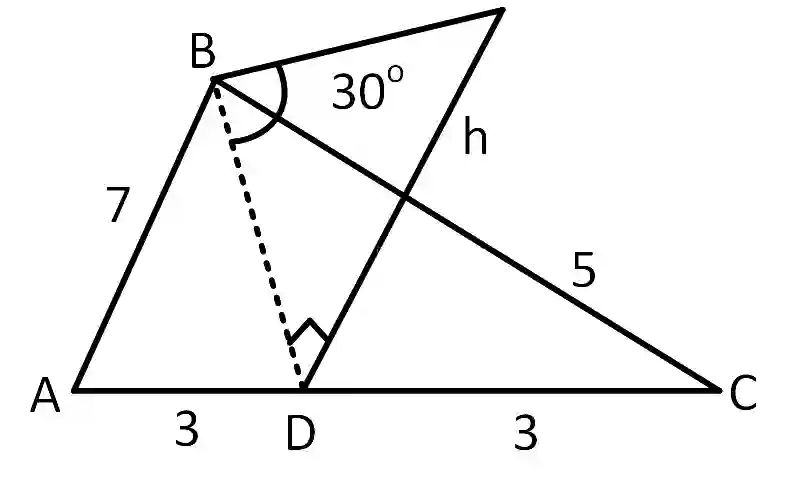 JEE Main 2019 (Online) 10th January Morning Slot Mathematics - Height and Distance Question 29 English Explanation