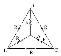 JEE Main 2021 (Online) 26th February Morning Shift Physics - Current Electricity Question 202 English