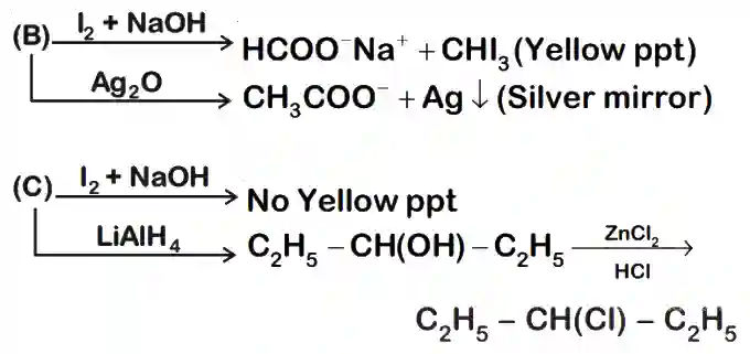 JEE Main 2020 (Online) 6th September Morning Slot Chemistry - Aldehydes, Ketones and Carboxylic Acids Question 150 English Explanation 2