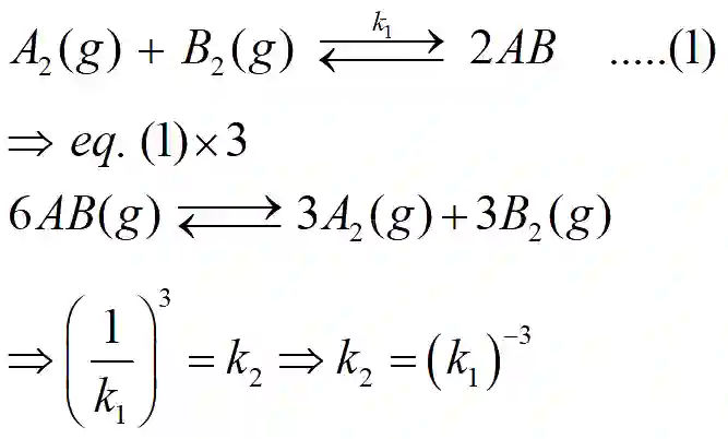 JEE Main 2019 (Online) 9th January Evening Slot Chemistry - Chemical Equilibrium Question 78 English Explanation