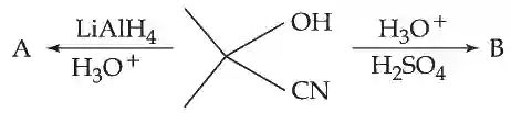 JEE Main 2021 (Online) 31st August Morning Shift Chemistry - Compounds Containing Nitrogen Question 108 English