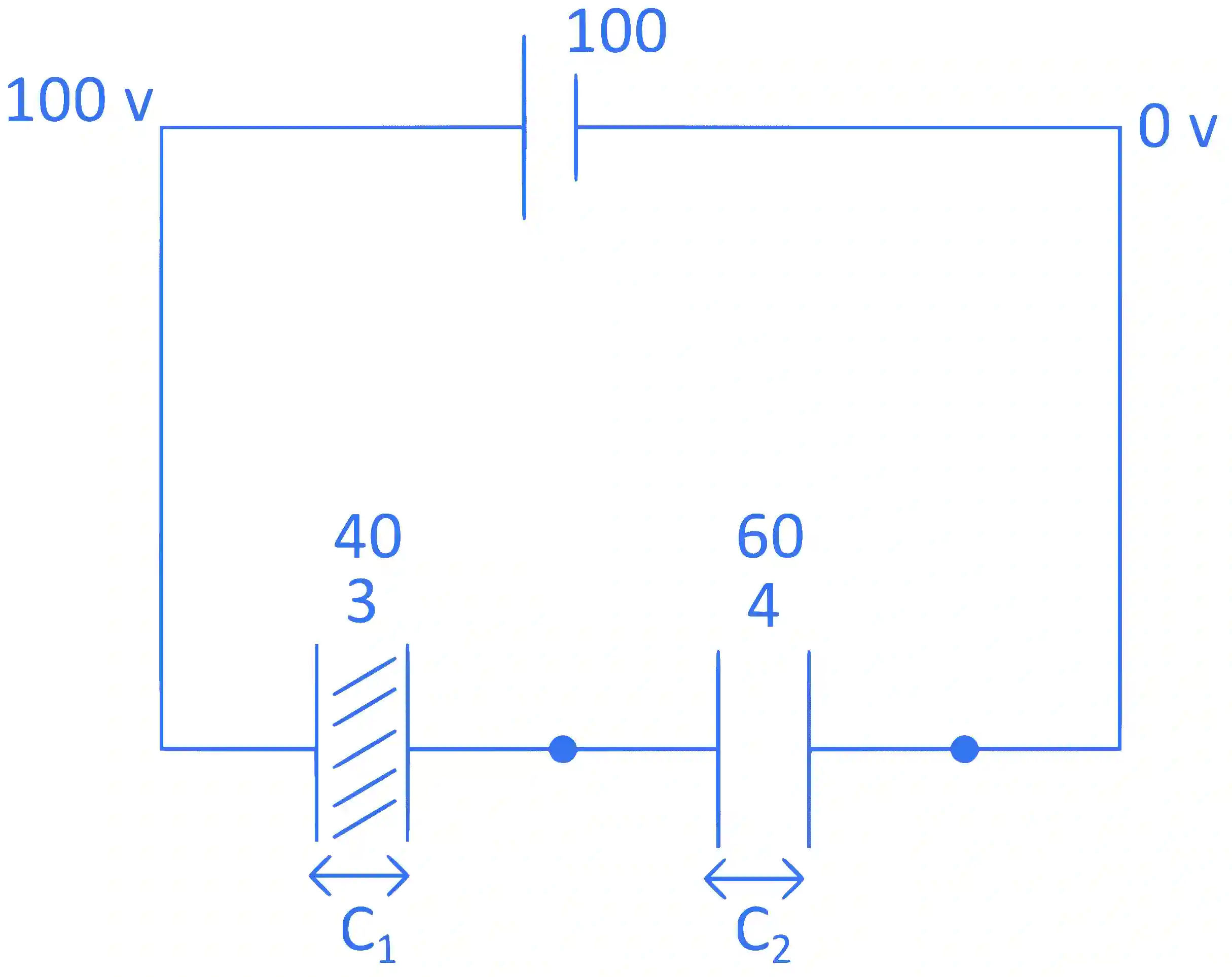 JEE Main 2022 (Online) 26th July Morning Shift Physics - Capacitor Question 50 English Explanation