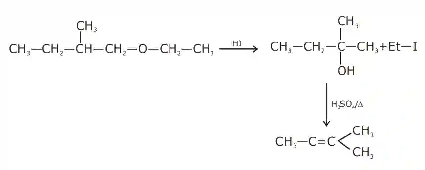 JEE Main 2020 (Online) 4th September Evening Slot Chemistry - Alcohols, Phenols and Ethers Question 113 English Explanation