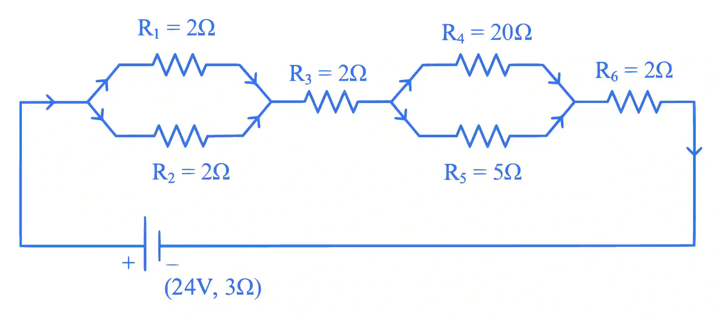 JEE Main 2023 (Online) 24th January Morning Shift Physics - Current Electricity Question 84 English