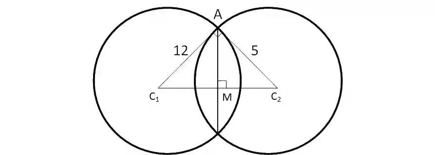 JEE Main 2019 (Online) 12th April Morning Slot Mathematics - Circle Question 109 English Explanation