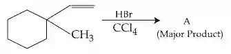 JEE Main 2021 (Online) 17th March Morning Shift Chemistry - Haloalkanes and Haloarenes Question 91 English