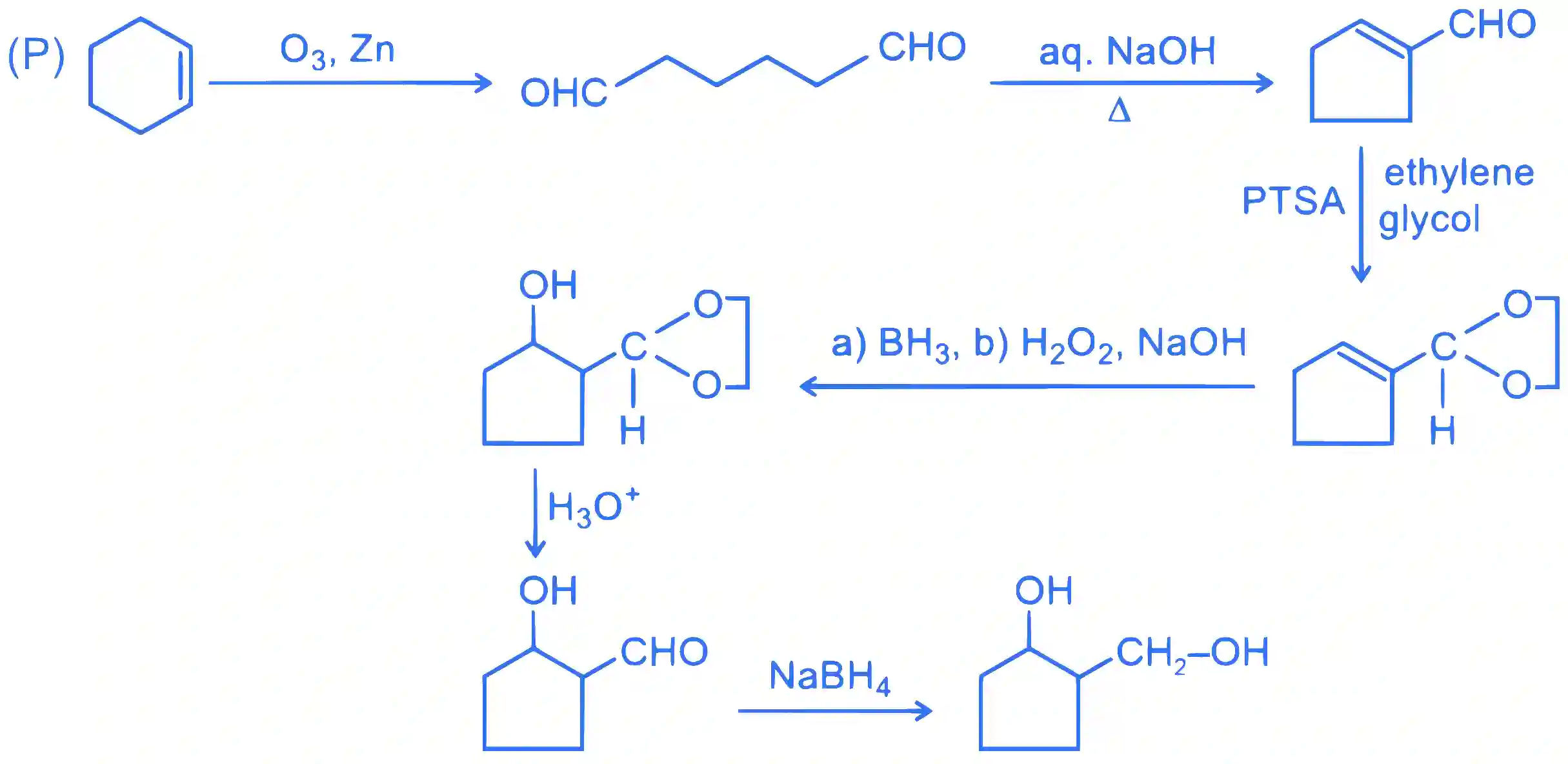 JEE Advanced 2024 Paper 1 Online Chemistry - Aldehydes, Ketones and Carboxylic Acids Question 4 English Explanation 1