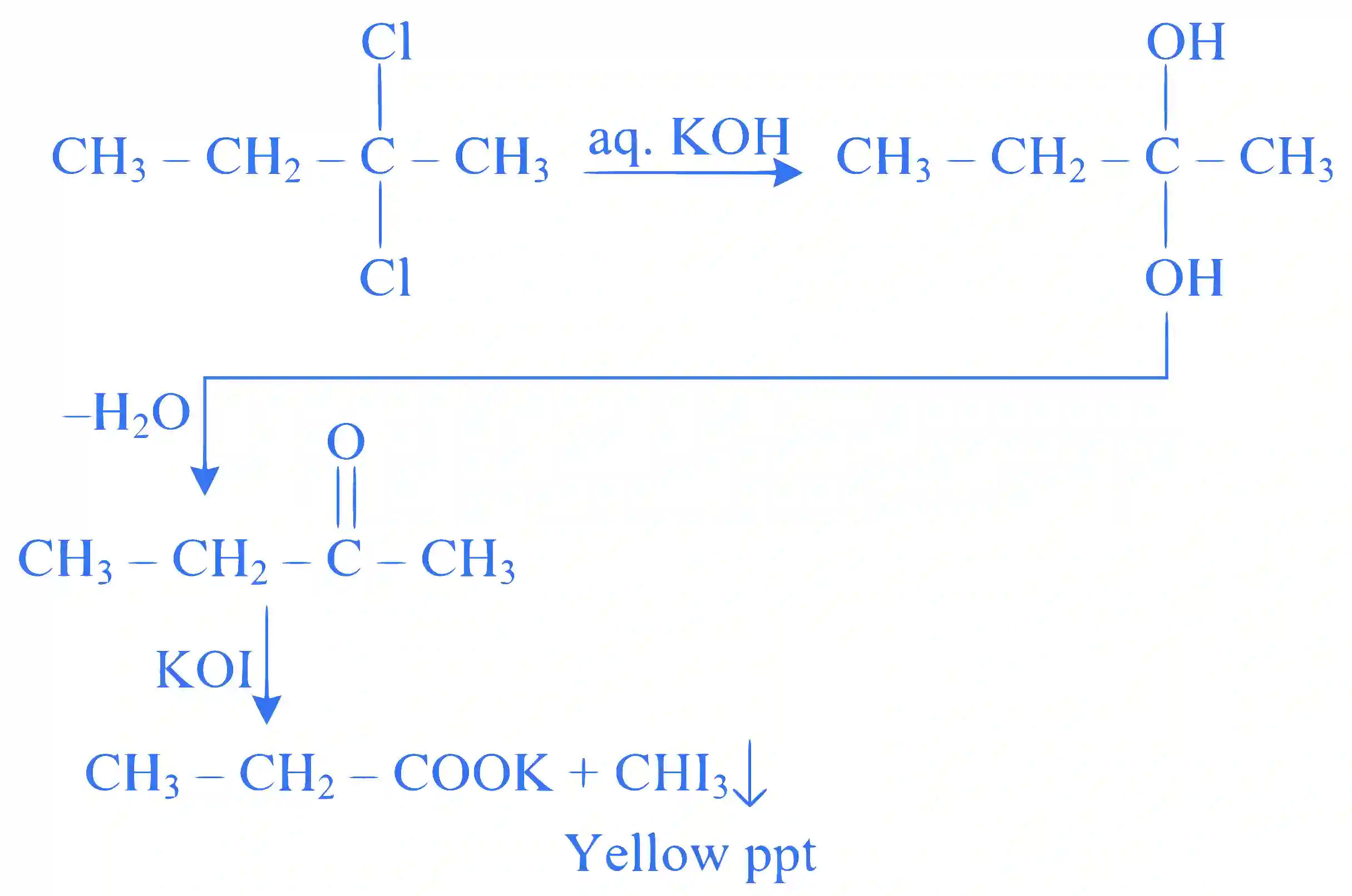 JEE Main 2024 (Online) 9th April Evening Shift Chemistry - Practical Organic Chemistry Question 10 English Explanation