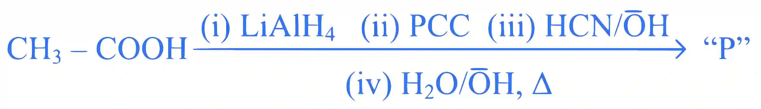 JEE Main 2024 (Online) 6th April Evening Shift Chemistry - Aldehydes, Ketones and Carboxylic Acids Question 16 English