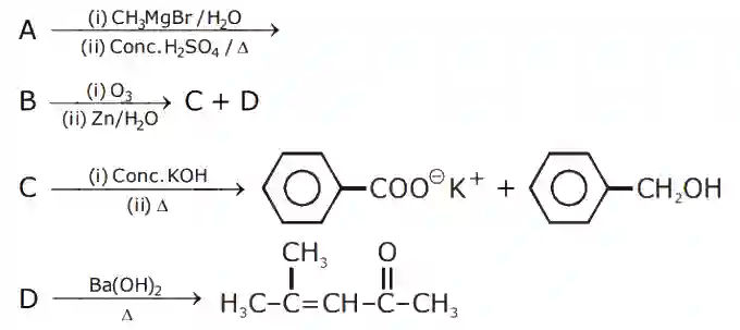 JEE Main 2020 (Online) 3rd September Evening Slot Chemistry - Aldehydes, Ketones and Carboxylic Acids Question 159 English