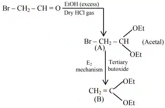 JEE Main 2021 (Online) 25th July Evening Shift Chemistry - Aldehydes, Ketones and Carboxylic Acids Question 119 English Explanation
