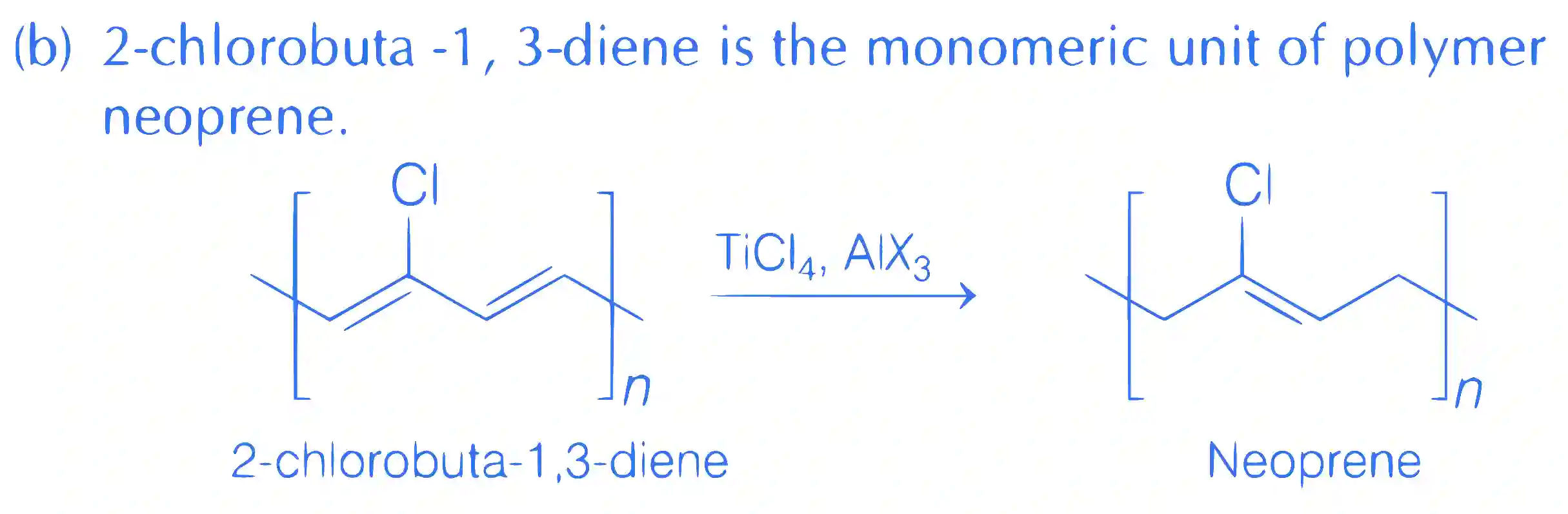 JEE Main 2021 (Online) 24th February Morning Shift Chemistry - Polymers Question 45 English Explanation 2