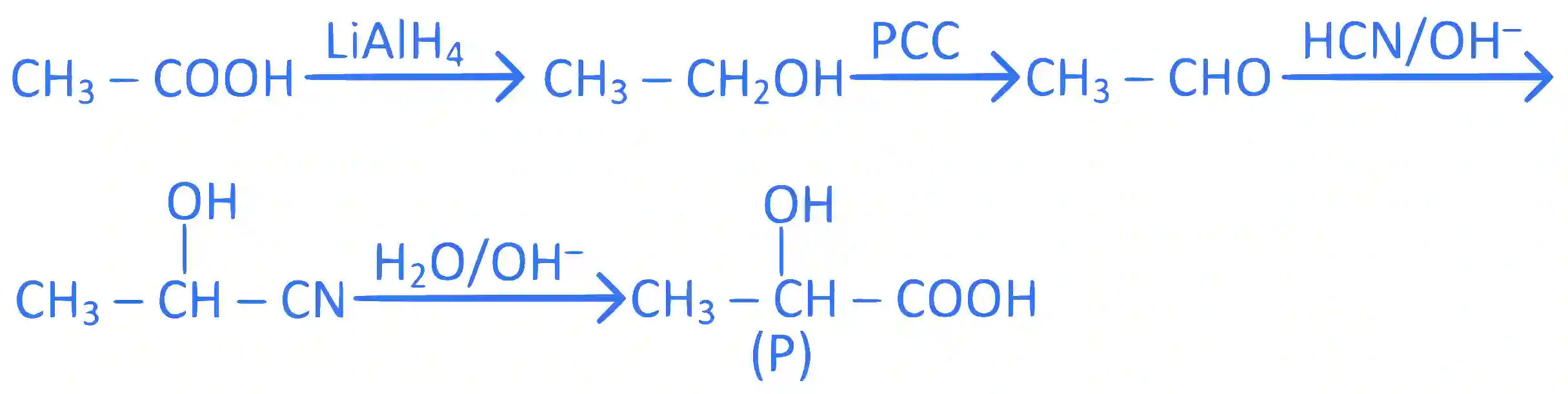 JEE Main 2024 (Online) 6th April Evening Shift Chemistry - Aldehydes, Ketones and Carboxylic Acids Question 16 English Explanation