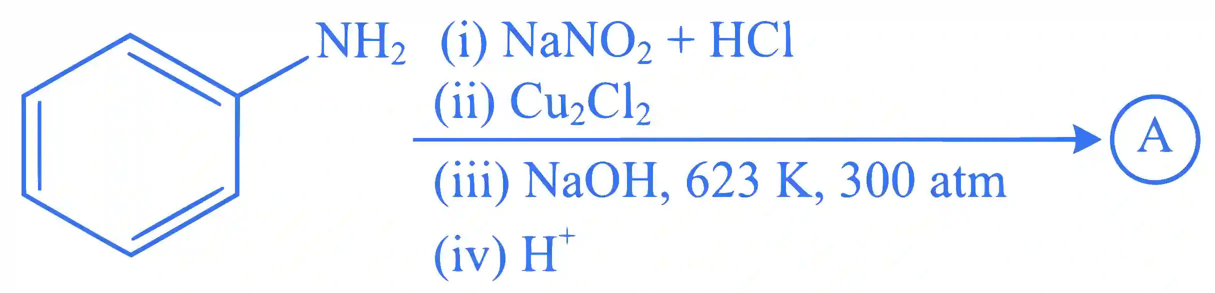 JEE Main 2024 (Online) 6th April Evening Shift Chemistry - Compounds Containing Nitrogen Question 16 English