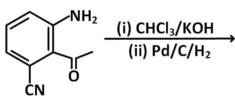 JEE Main 2019 (Online) 8th April Evening Slot Chemistry - Compounds Containing Nitrogen Question 177 English