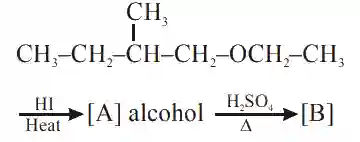 JEE Main 2020 (Online) 4th September Evening Slot Chemistry - Alcohols, Phenols and Ethers Question 113 English