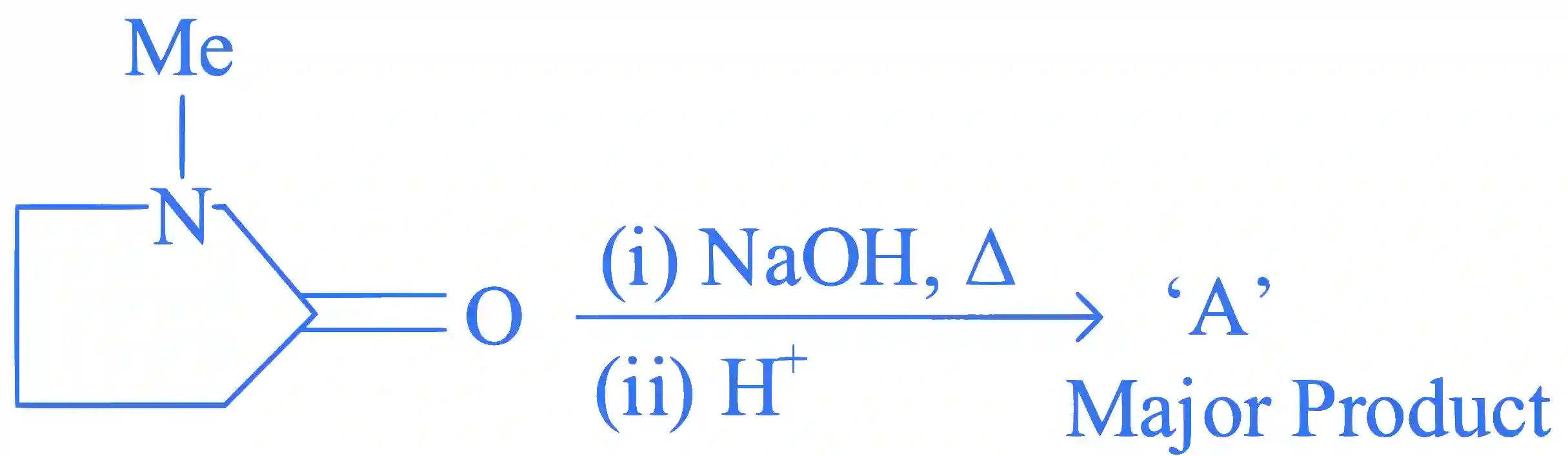JEE Main 2023 (Online) 13th April Morning Shift Chemistry - Aldehydes, Ketones and Carboxylic Acids Question 57 English