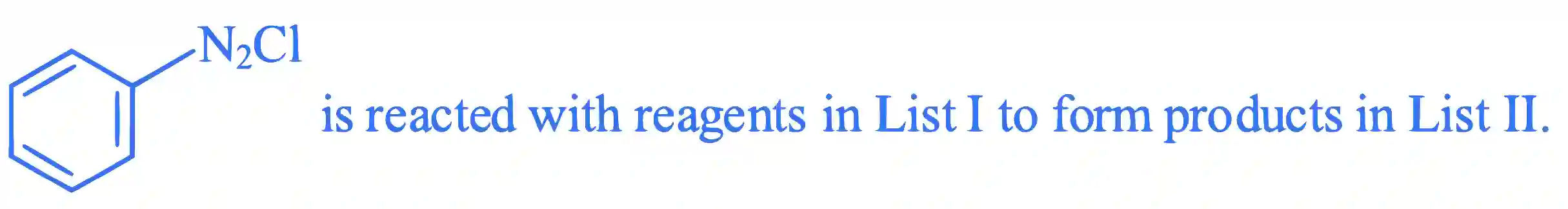 JEE Main 2023 (Online) 8th April Morning Shift Chemistry - Compounds Containing Nitrogen Question 46 English 1