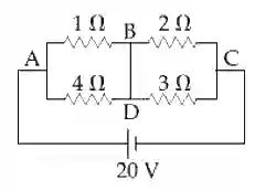 JEE Main 2020 (Online) 9th January Morning Slot Physics - Current Electricity Question 222 English