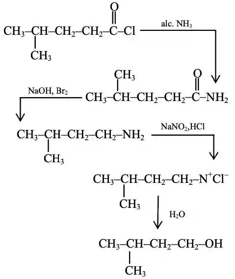 JEE Main 2021 (Online) 27th August Morning Shift Chemistry - Compounds Containing Nitrogen Question 111 English Explanation