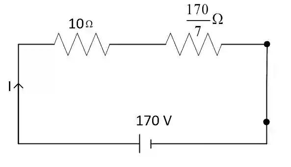 JEE Main 2021 (Online) 18th March Morning Shift Physics - Current Electricity Question 190 English Explanation 2