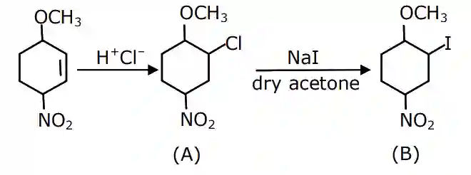 JEE Main 2021 (Online) 25th February Morning Shift Chemistry - Haloalkanes and Haloarenes Question 97 English Explanation