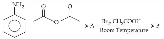 JEE Main 2021 (Online) 31st August Evening Shift Chemistry - Compounds Containing Nitrogen Question 104 English