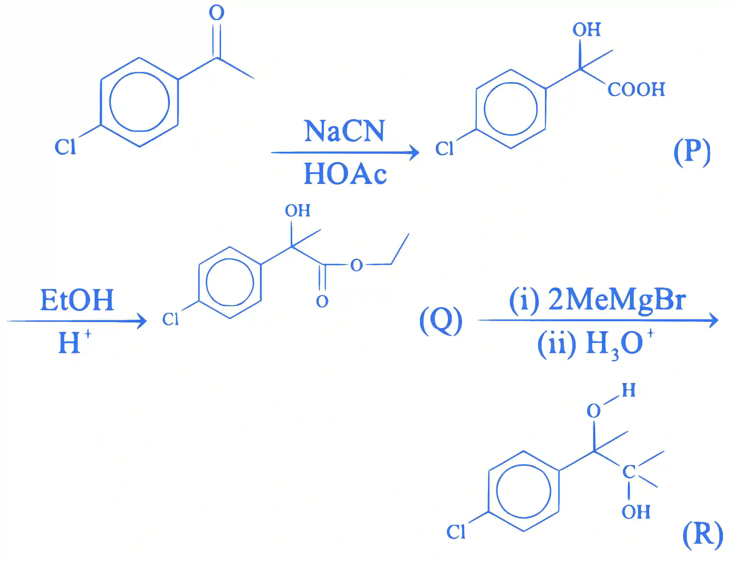 JEE Main 2023 (Online) 24th January Morning Shift Chemistry - Aldehydes, Ketones and Carboxylic Acids Question 60 English Explanation