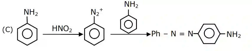 JEE Main 2021 (Online) 25th February Morning Shift Chemistry - Compounds Containing Nitrogen Question 148 English Explanation 3