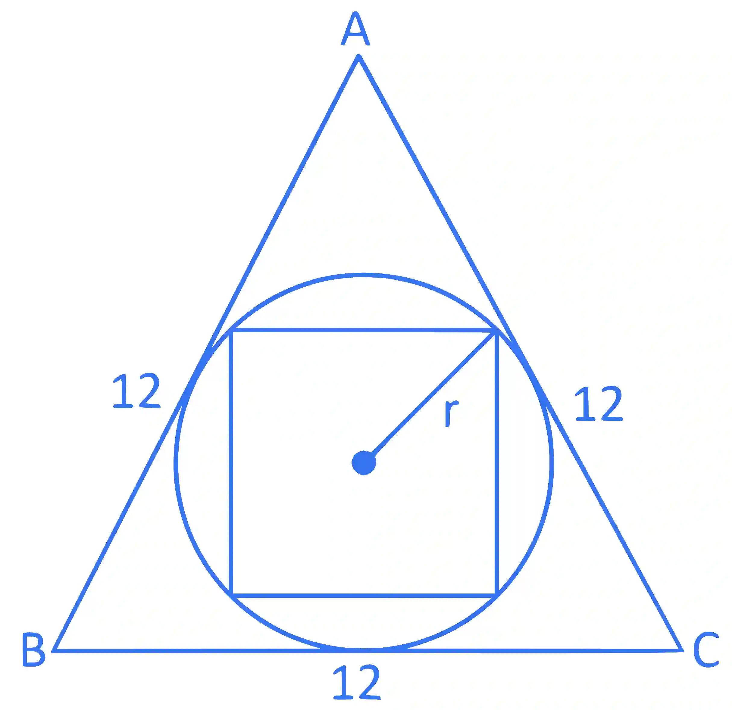 JEE Main 2024 (Online) 6th April Morning Shift Mathematics - Circle Question 7 English Explanation