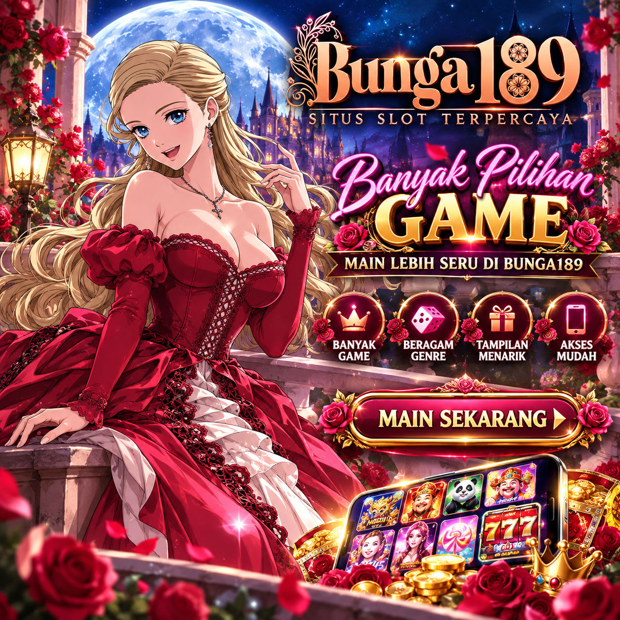 BUNGA189 | BungaAPP Gim Daring dengan Banyak Pilihan Game