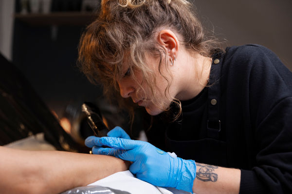 Tatuagem Flash - Até 12 cm - P&B