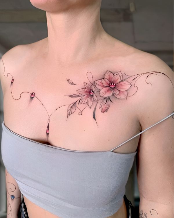 Tatuagem até 25cm | Busto