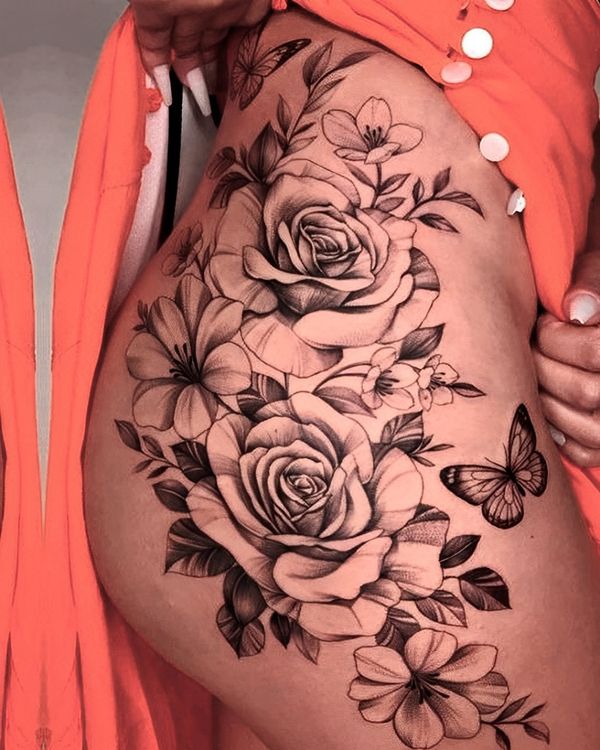 Tatuagem até 30cm | Lateral