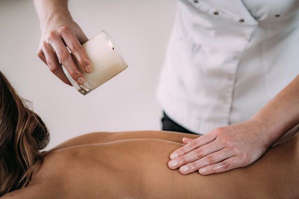 Massagem com Velas