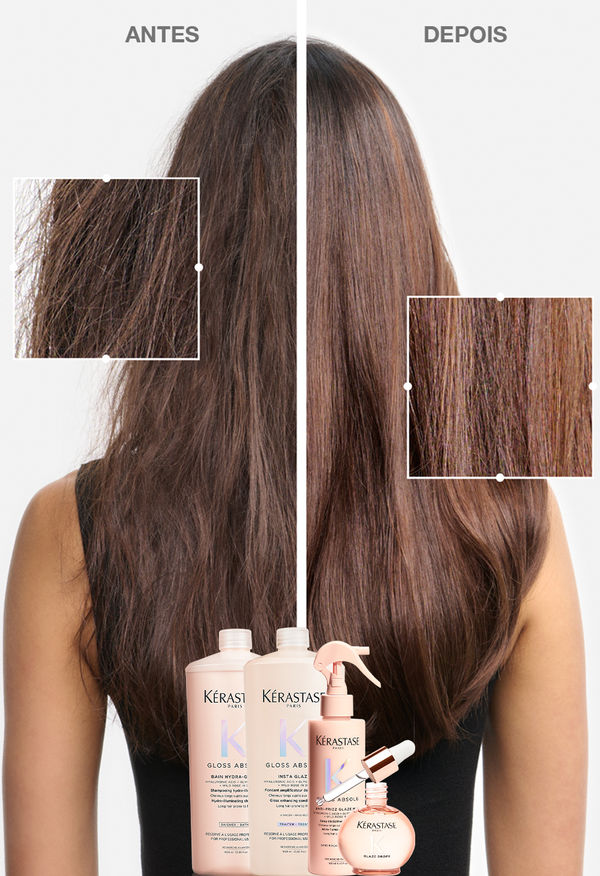 Kérastase | Fusio Dose + Gloss | Transformação imediata sob medida para todos os cabelos propensos a frizz