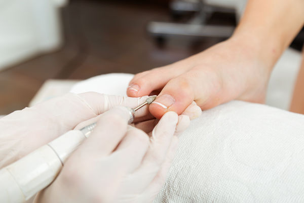 Pedicure com Verniz Gel