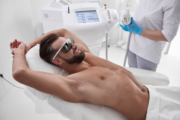 Barba + Axila - Depilação a Laser Homem